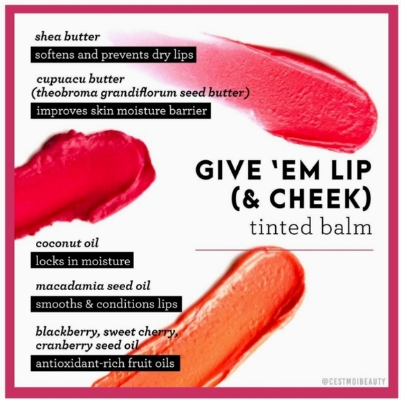 Tinted Balm by C'est Moi - Give Em Lip & Cheek ONE OF ONE - Picture 2 of 5